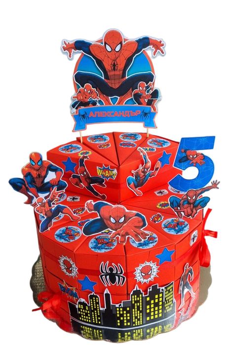 Картонени торти / картонена торта за детски рожден ден