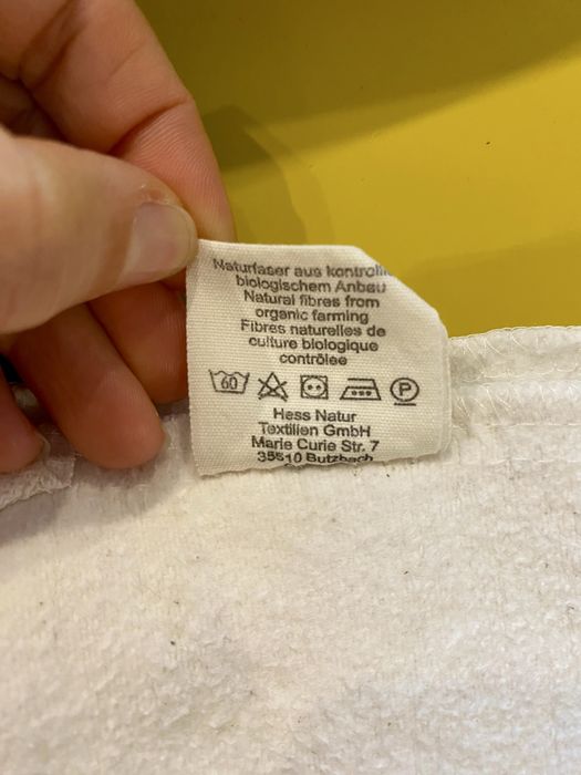 Протектор от органичен памук Hessnatur 140/70 cm