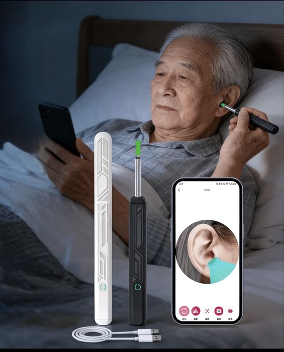 Ушная палочка с камерой