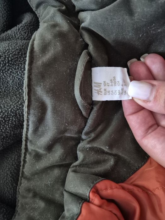 Детско зимно топло яке H&M 104 размер, 3-4 години.
