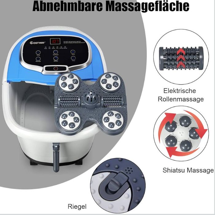 Електрическа вана за крака, масажор COSTWAY