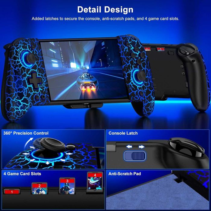 Gammeefy Switch контролер за Nintendo Switch/Switch OLED