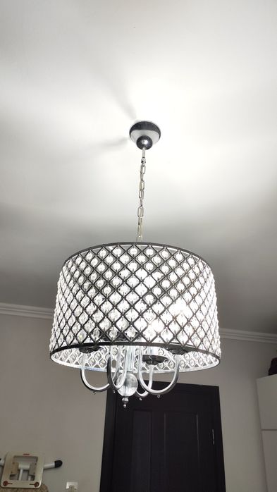 Candelabru cu pietricele