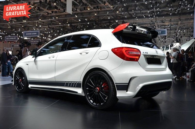 Stickere Laterale Negru Mat MERCEDES CLA W117 C117 X117 (2013-2016) A-