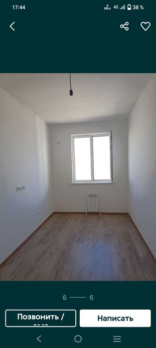 Продаётся в Чирчике,2-х ком кв. 2-и́ микрараён ( Янги Узбекистан)