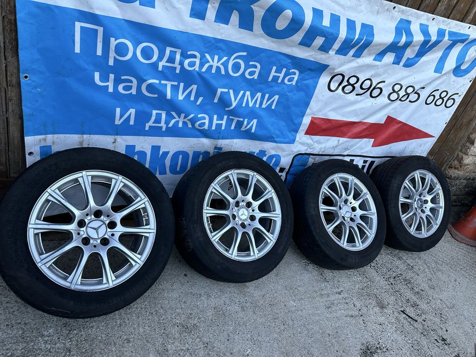 16 5х112 джанти с гуми