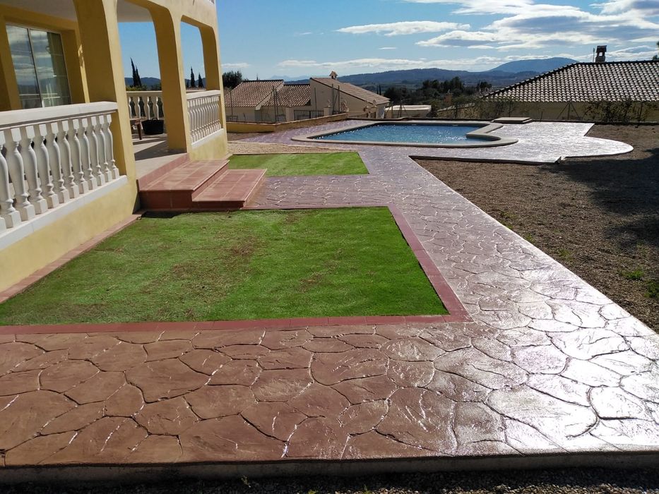 Beton Amprentat/Vertical