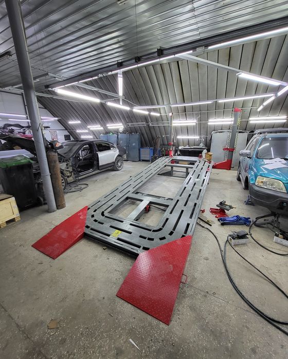 Робот. Стапель. Исправление кузова. Гарантия.