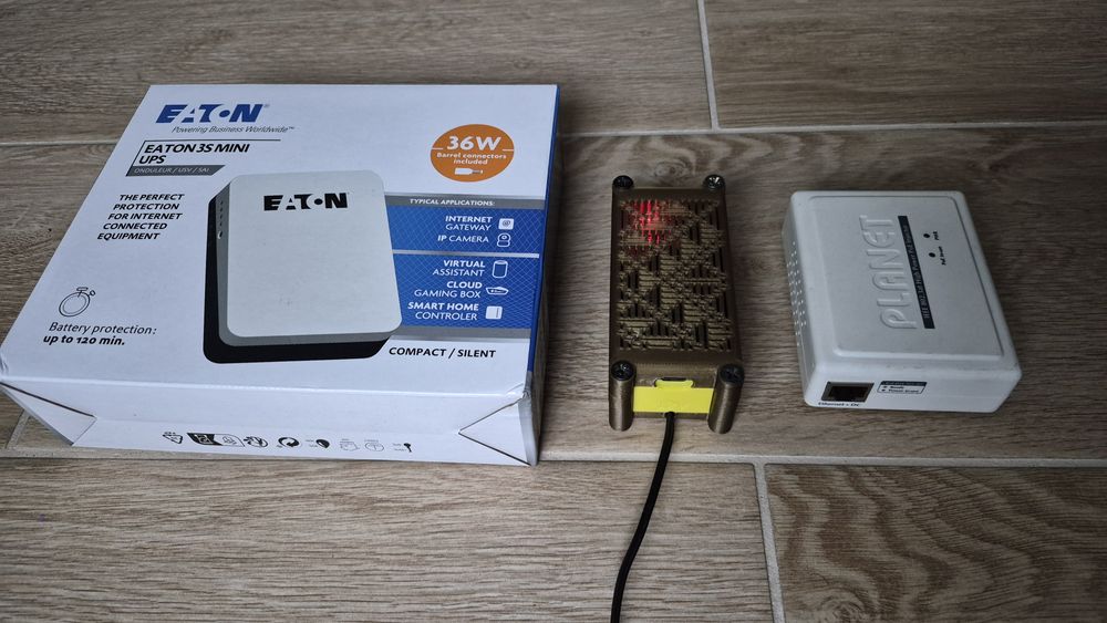 Mini UPS-uri DC, PoE injector, Tuya dual power meter