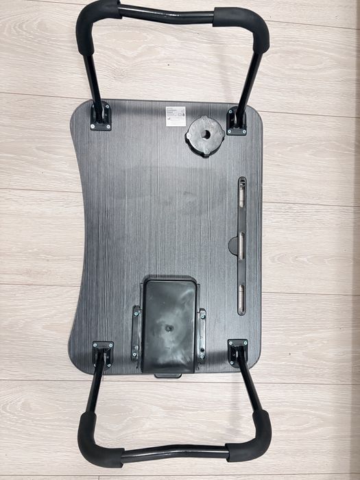 Măsuță pliabilă pentru laptop reglabilă, suport tabletă și suport pahar