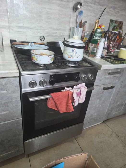 Плита газовая с электро розжигом