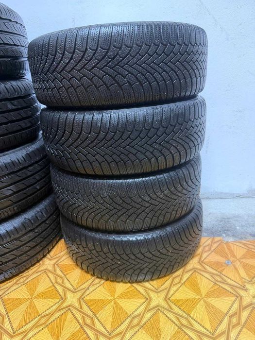 Jante 17 5x112 ET46 + 205/50 R17 iarna Audi A3 Golf 7