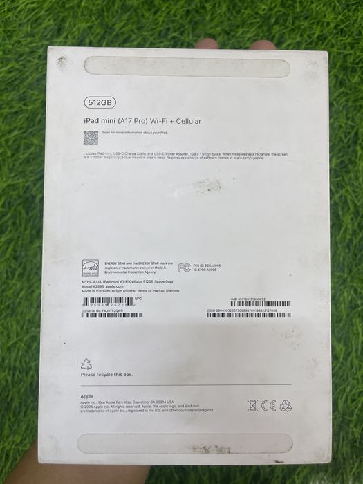 Планшет ipad mini a17 pro