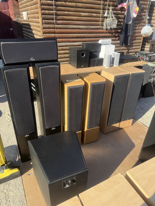 Boxe Magnat /Eltax ,amplificatoare