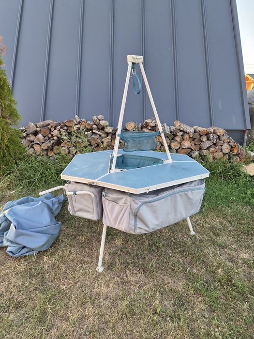 Bucatarie camping Tepee decathlon