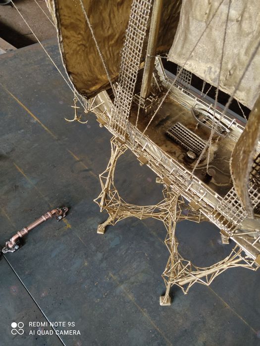 Корабль. Ручная работа