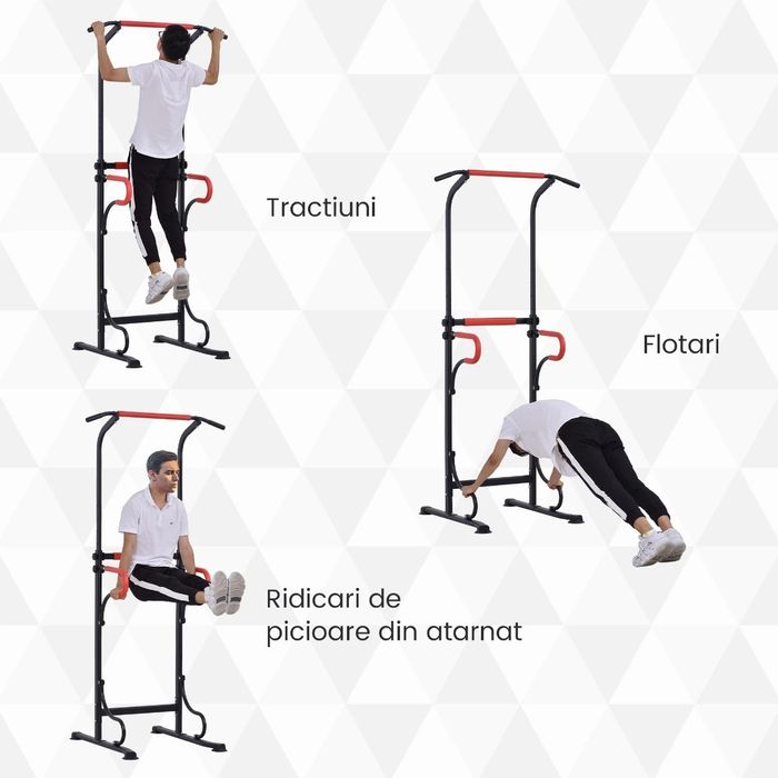 Bara Tractiuni Reglabila – Aparate Fitness, 120 kg