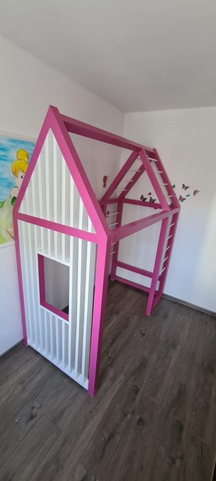 Vand pat copii tip căsuța