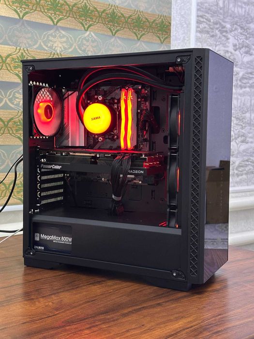 Игровой компьютер: Ryzen 7600X | RX 7800 XT | DDR5 16GB | 1TB NVMe