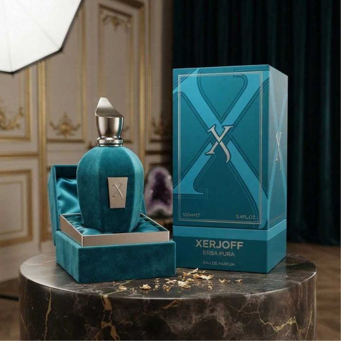 Xerjoff Erba Pura EDP 100 мл – Унисекс луксозен парфюм с цитруси, сочни плодове, ванилия, мускус и кехлибар