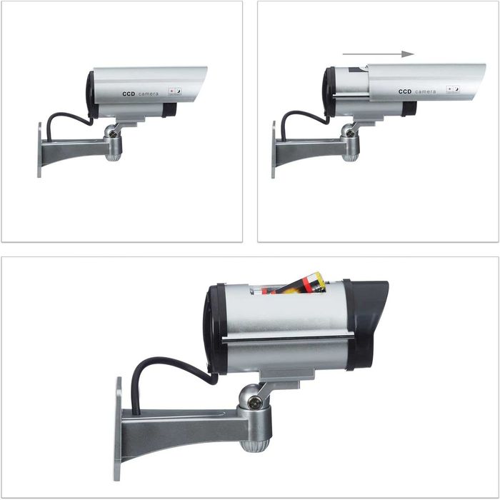 НОВО Камeра за наблюдение на стената с Led симулативна Germany