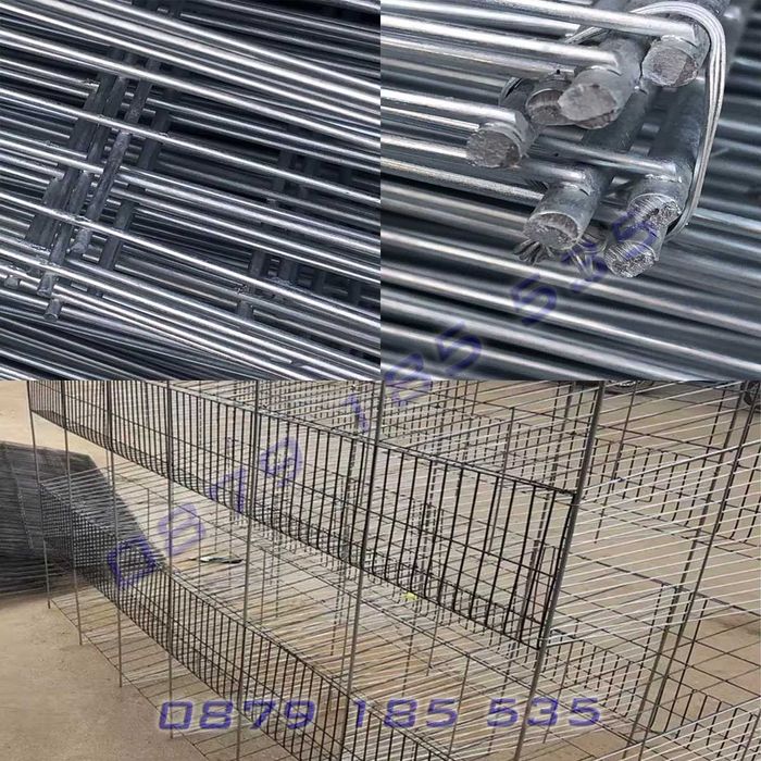 Сглобяем метален Зайчарник клетки зайци аксесоари хранилка поилка