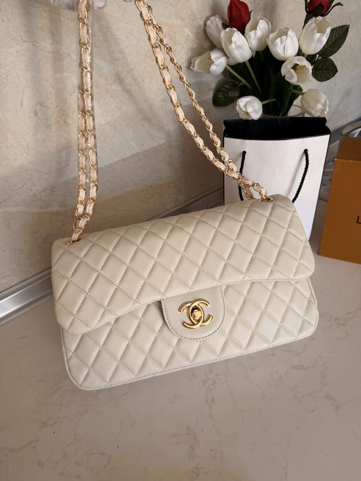 Дамска чанта Chanel Classic голям размер