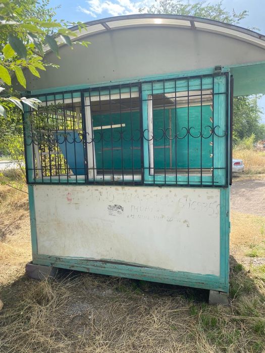 Металлический киоск,2 на3 метра, без электричества, самовывоз