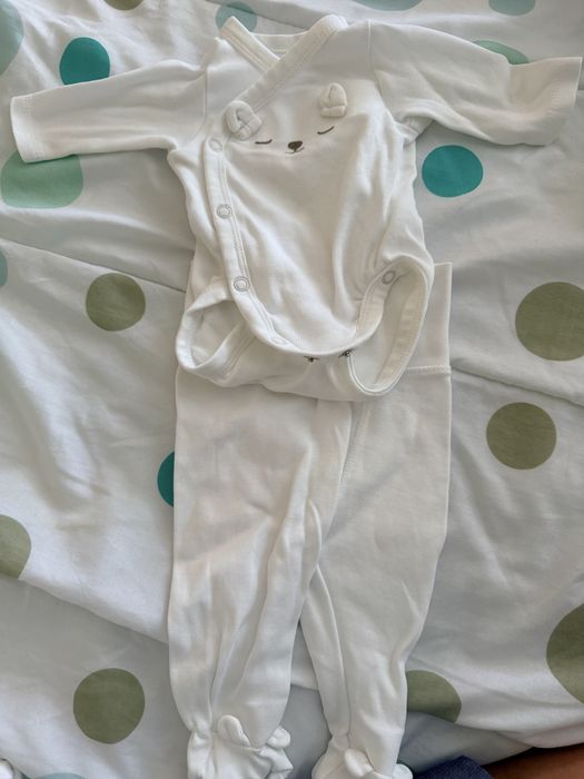 Лот дрешки за новородено H&M, Bebetto, Rainyи др. 50-56