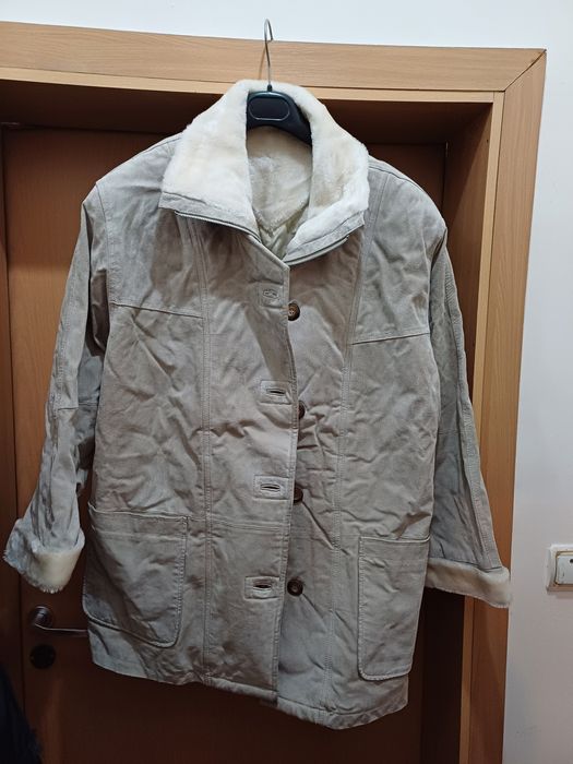 Дамско яке, еко кожа