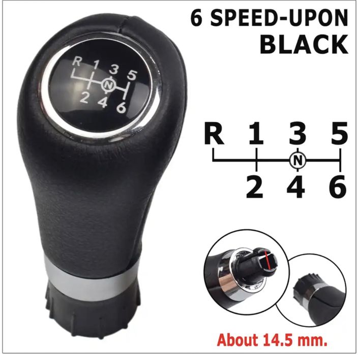 Nuca schimbator Mercedes 14,5mm Silver argintie Class C E Glk