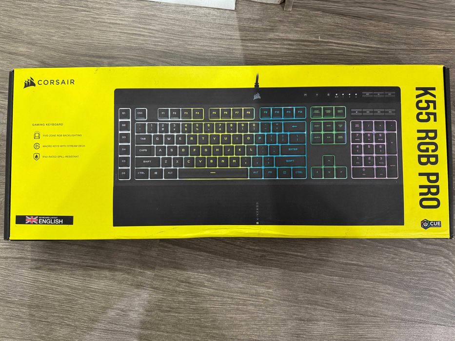 Tastatura gaming Corsair K55 PRO RGB