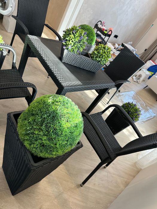 Градинска мебел от изкуствен ратан