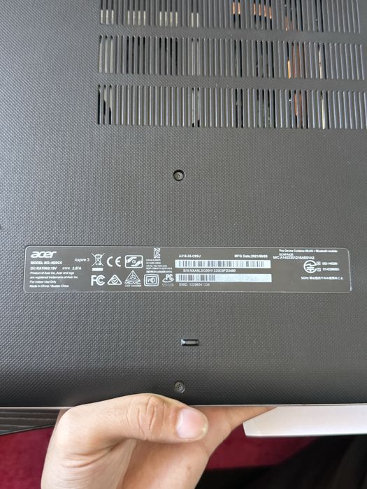 Продается ноутбук Acer A315-35