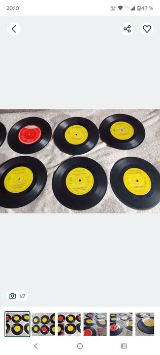 Discuri vinil mici  muzica lautareasca