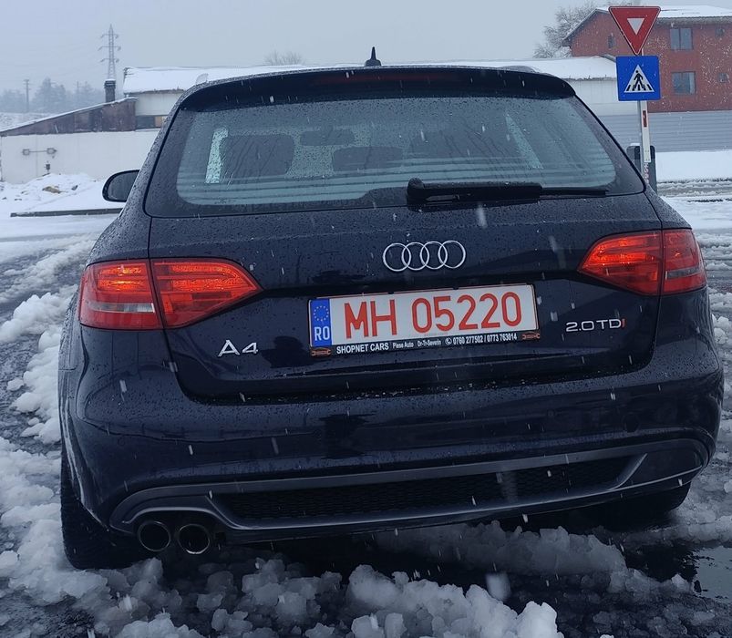 Audi A4 B8 Avant 2009 – 2.0 TDI 143 CP – Automată – S-Line