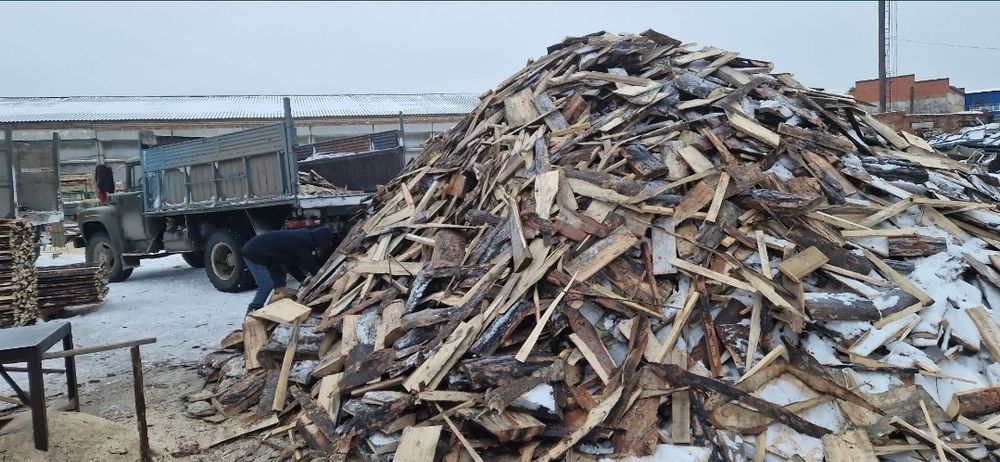 Дрова Сухие Пиленный горбыль