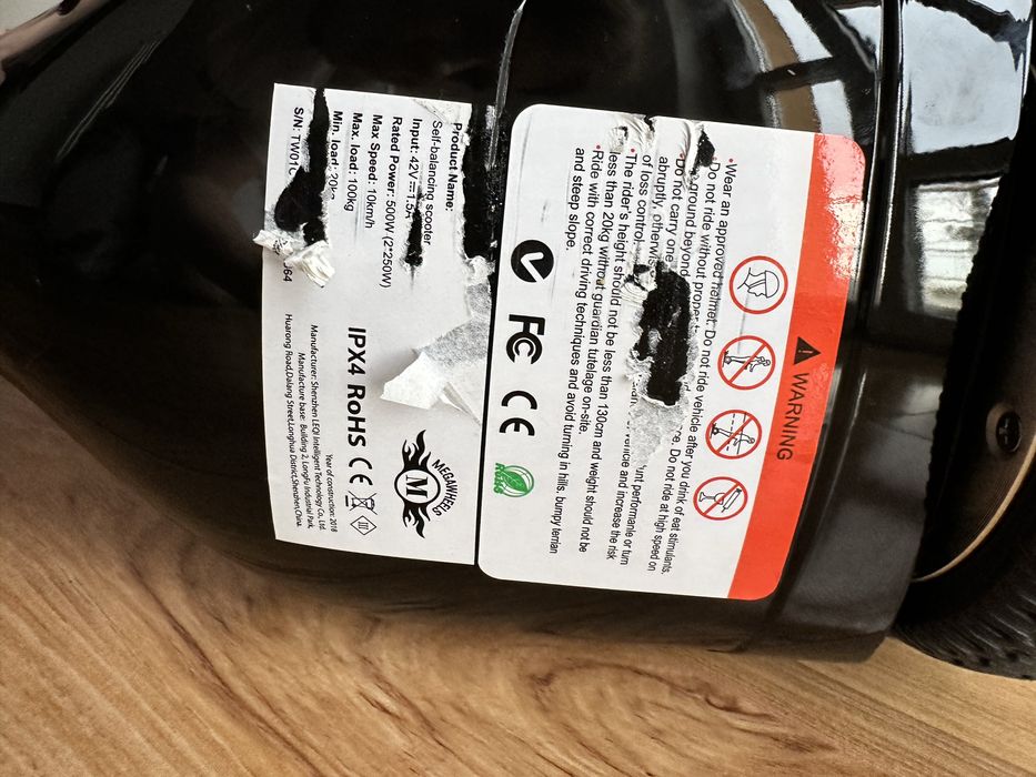 Hoverboard Megawheels