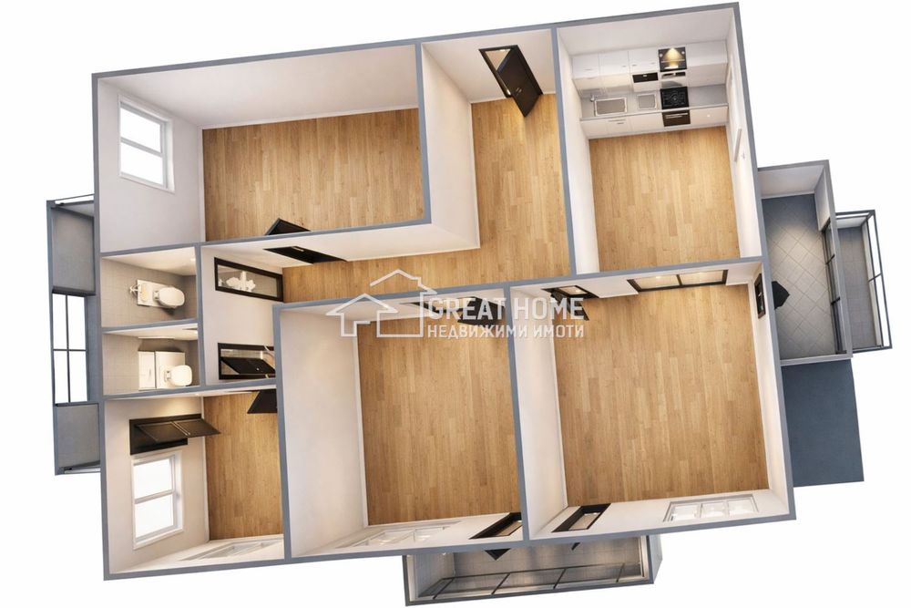 Продава се Многостаен апартамент в Търговище, Боровец - 115 кв.м за 577 €/кв.м - Снимка #9