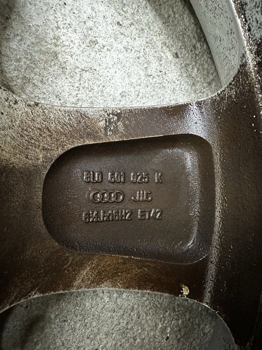 5x100 Audi VW 16 ки