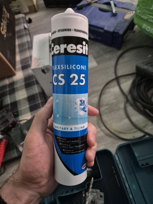 Санитарен силикон Ceresit CS25