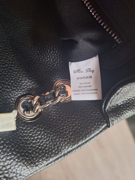 Дамски чанта естествена кожа Mia Bag