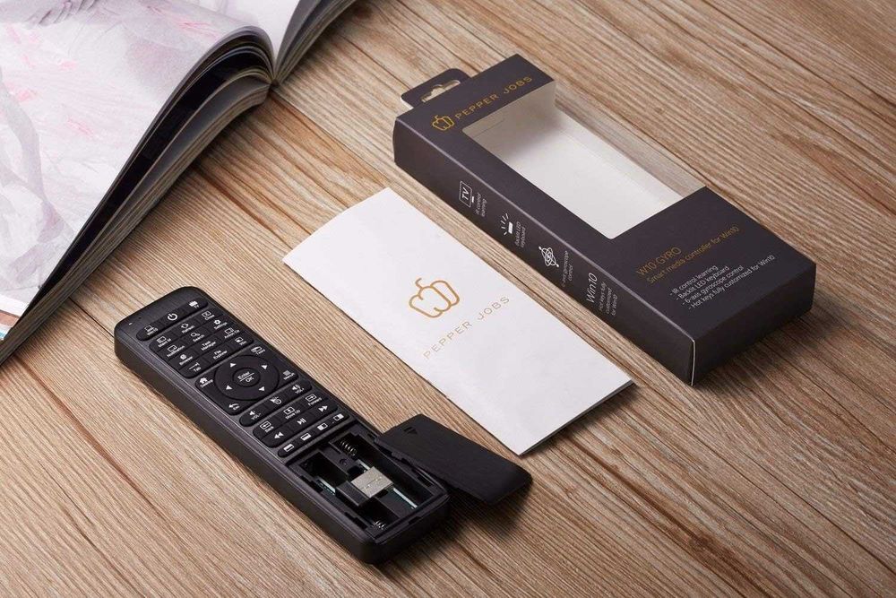 Pepper Jobs W10 Air Mouse GARANȚIE + cutie completă - RAR