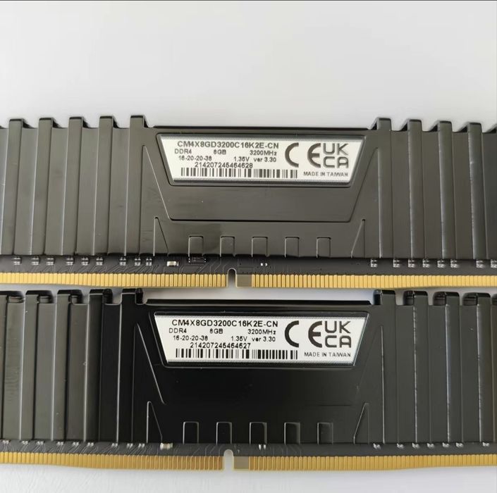 Ddr 4 16gb (2*8)   xmp 3200