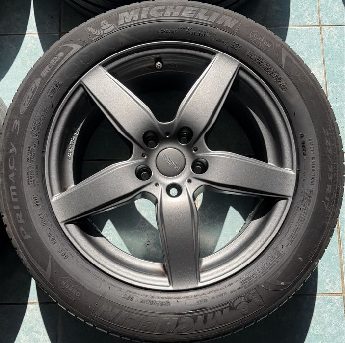 Roti/ jante aliaj R17 BMW X1 F48 X2 F39 225/55/17 Michelin vara