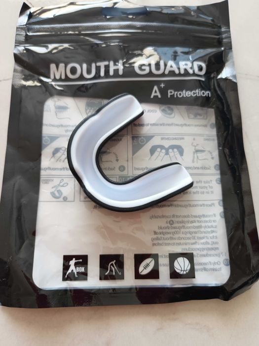 Назъбник за бокс, кикбокс, ММА, бинтове за бокс 3м, протектор за зъби