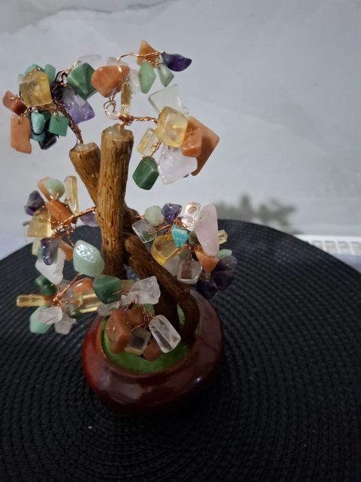 Pomișor abundenta citrin ametist jad crisocola carneol cuart alb