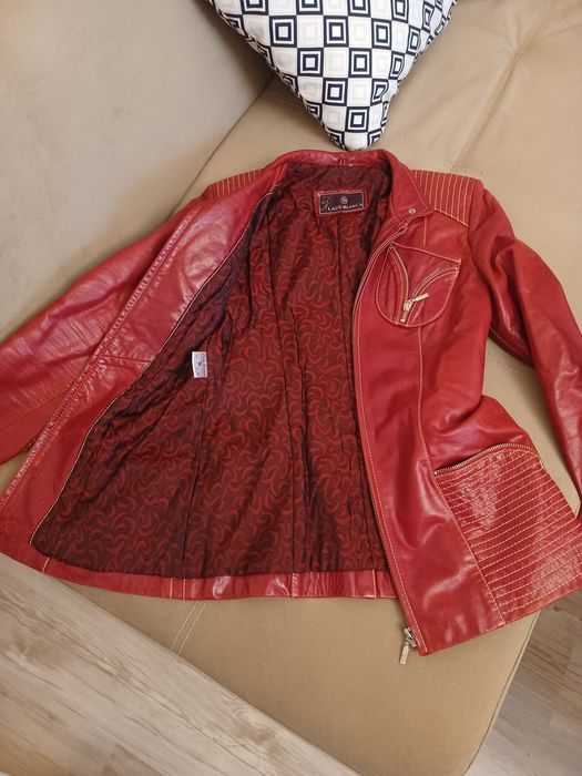 Яке от естествена кожа