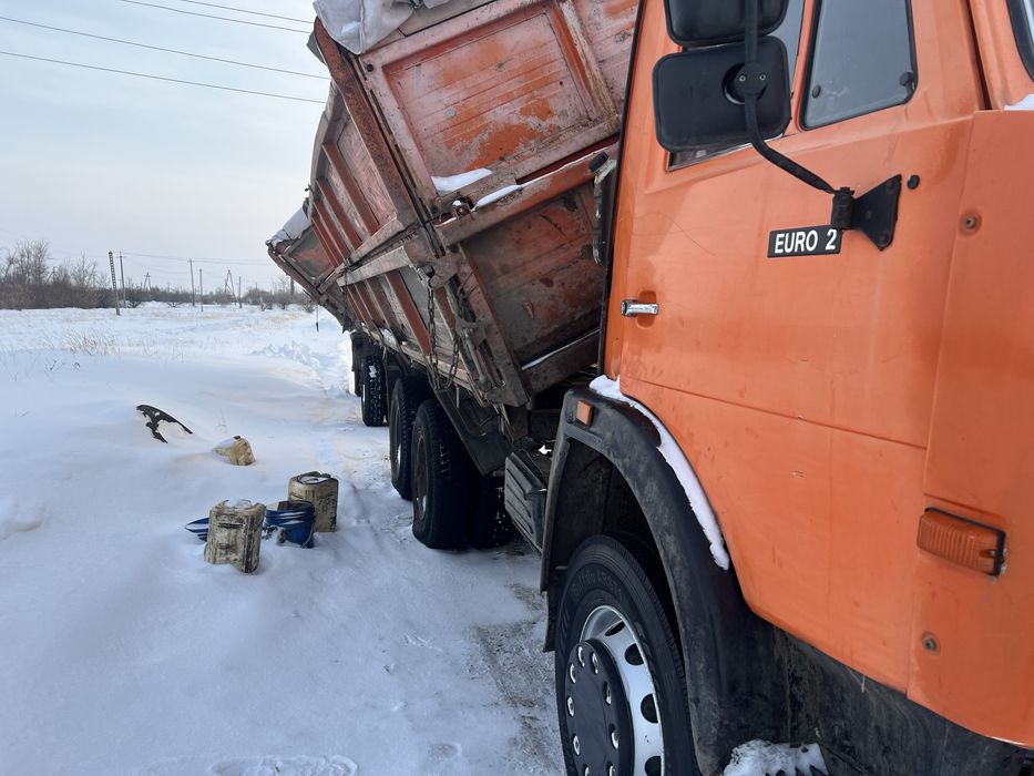 Камаз евро2 с прицепом