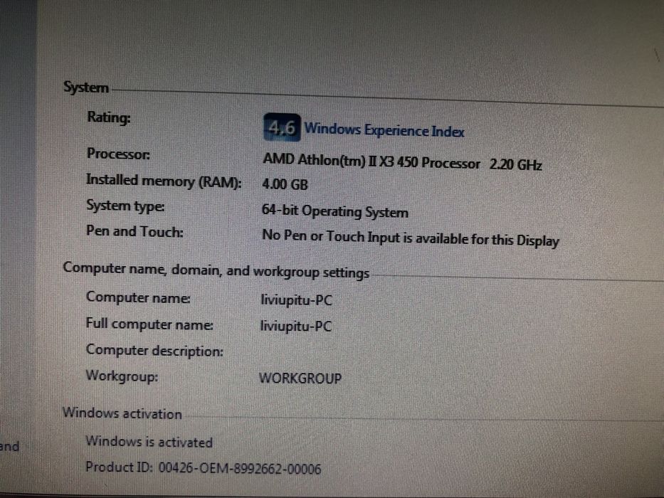 Calculator ASUS  , Citeste descrierea !